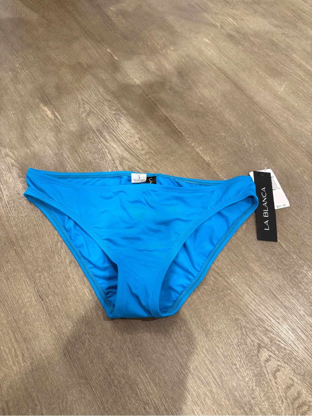 NWT! La Blanca Bright Blue Bikini Bottom (8)